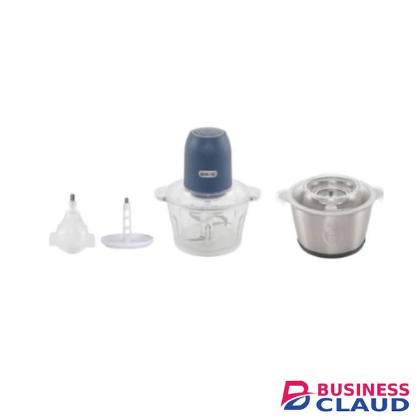 Rebune RE-2-102 Food Processor: Twin Bowls, 2.0L, 350W