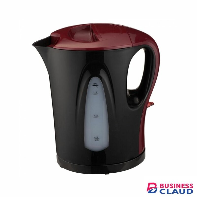 RAMTONS RM/609 CORDLESS ELECTRIC KETTLE 1.7 LITERS BLACK AND RED