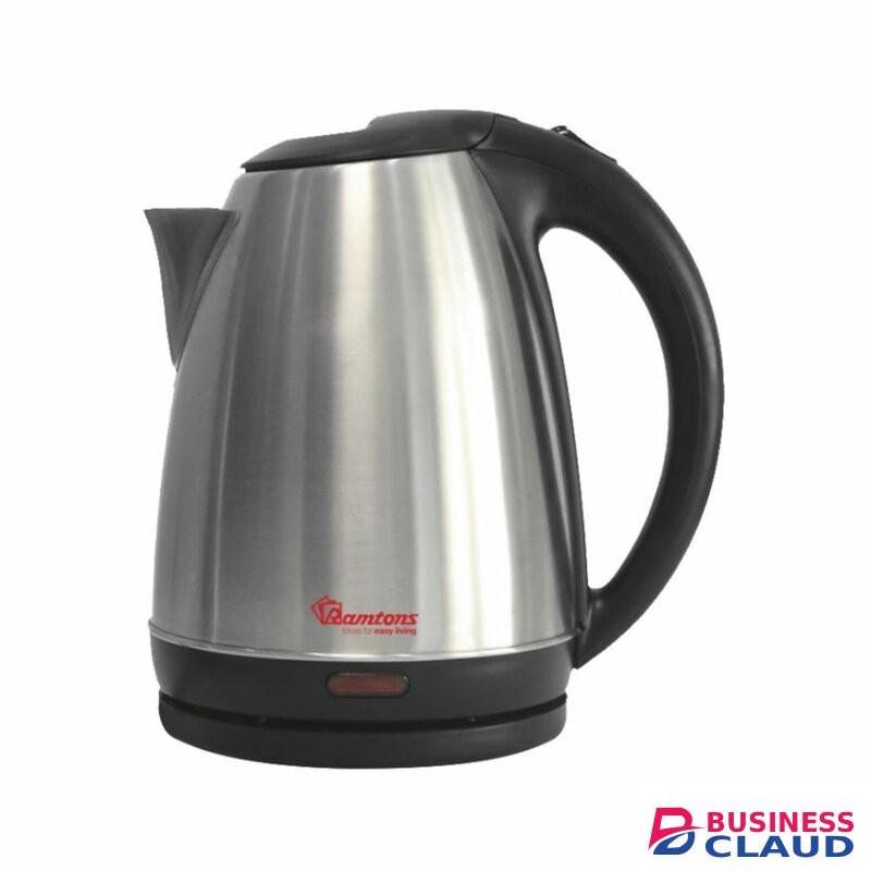 RAMTONS RM/570 CORDLESS ELECTRIC KETTLE 1.7 LITERS STAINLESS STEEL