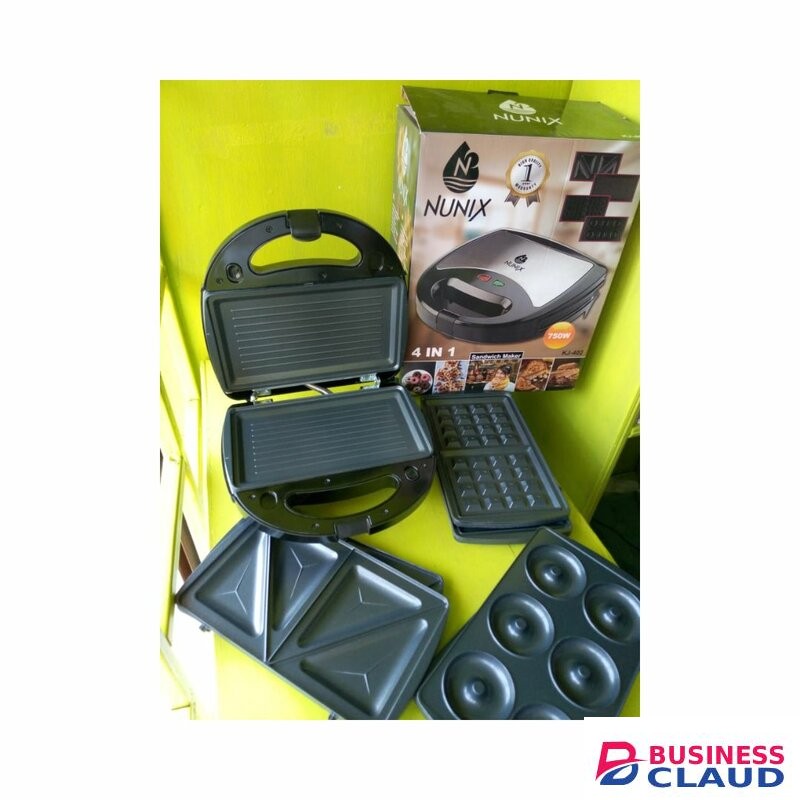 Nunix 4 In 1 Sandwich Maker KJ