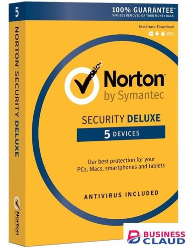 Norton 5 user Security Deluxe Antivirus