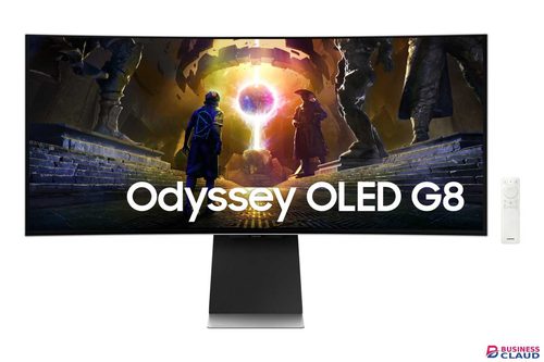 Samsung G85SD 34 Inch UWQHD OLED Curved Smart Gaming Monitor