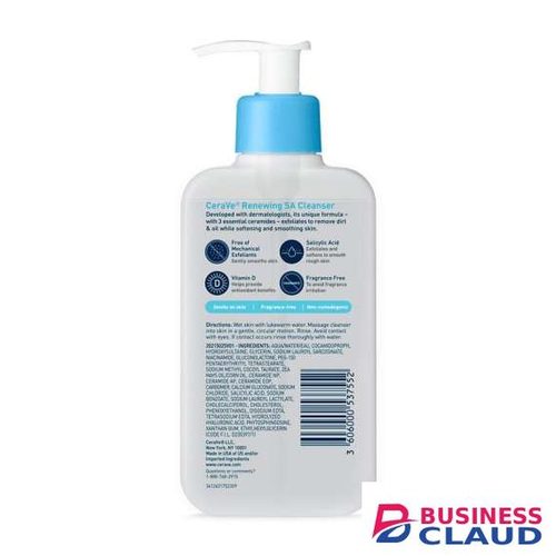 Cerave 237ml Salicylic Acid Renewing Face Cleanser For Normal Skin