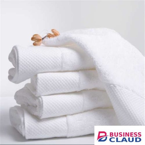 Generic Dozen White Cotton Face Towels