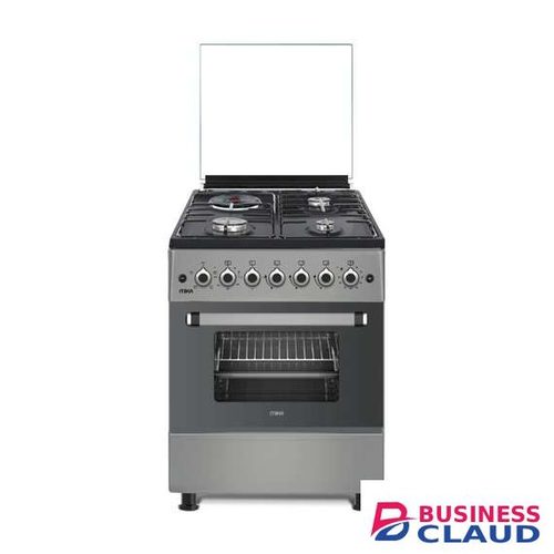 Mika MST58U31E4DG 3 Gas 1 RAPID Hot Plate Standing Cooker