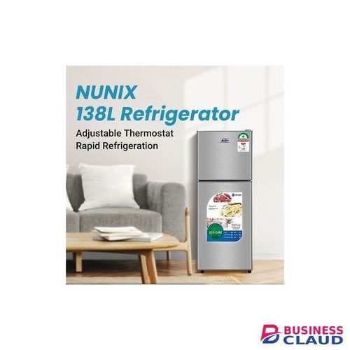 Nunix Fridge-Double Door Refrigerator