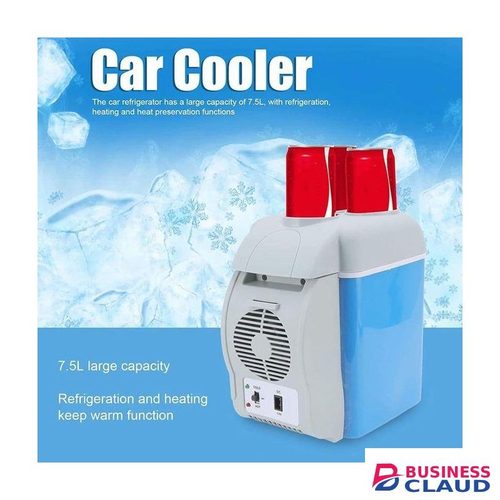 Portable 7.5L Car Mini Portable Fridge Warmer & Refrigerator, Fridge Beverage / Drink Cans Cooling