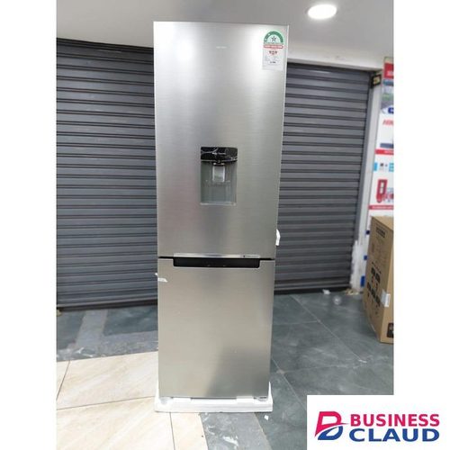 Samsung fridge 338litres,2 door bottom mount freezer,no frost refrigerator silver