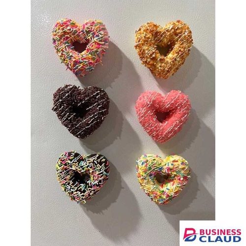 Decorative Pastries Fridge Magnets Set – Cute Food-Themed Refrigerator Magnets for Kitchen, Home, Office, and Gifts, Fun 3D Design, Durable and Strong Hold