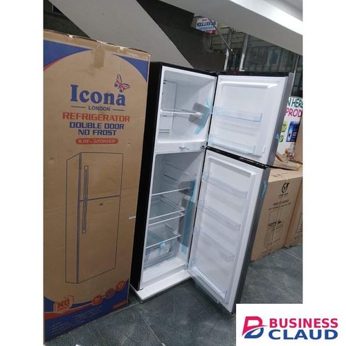 ICONA 175L No Frost Refrigerator – Double Door, Energy Efficient Fridge