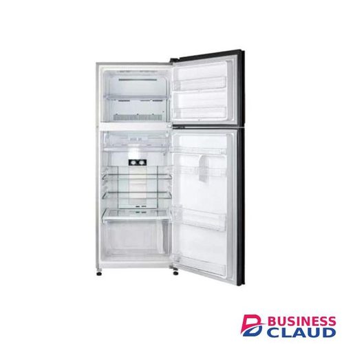 Tornado No Frost Refrigerator 386Ltr Double Door Refrigerator Top Mounted Freezer Silver Ag+ Nano Deodorizer Filter Energy Efficient - 3yr Warranty Made in Egypt