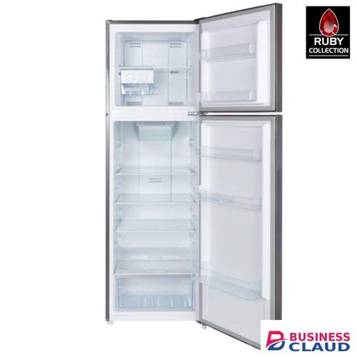 Mika No Frost Refrigerator 255Ltr Double Door Refrigerator Top Mounted Freezer 3D Cooling Multi Air Flow Energy Saving 2 Star- 2yr Warranty