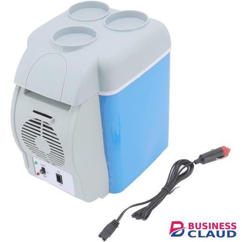 Car Refrigerator,Car Refrigerator 7.5L Capacity Mini Portable Food Grade Thickened Inner Liner Low Noise Electric Car Cooler