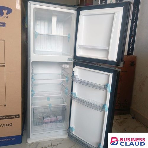 Ecomax 138L Double Doors Fridge and Freezer BCD-138 Energy Saving Household Refrigerator