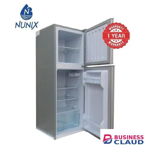 Nunix 138Liters BCD-138 fridge Double Door Direct Cool Refrigerator and Freezer Keeps Food, Fruits and Drinks Fresh and Cold