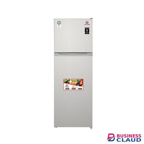 Smart Pro 348L REFRIGERATOR – DOUBLE DOOR, SILVER, 1 YEAR WARRANTY+FREE FRIDGE GUARD+EXTENSION
