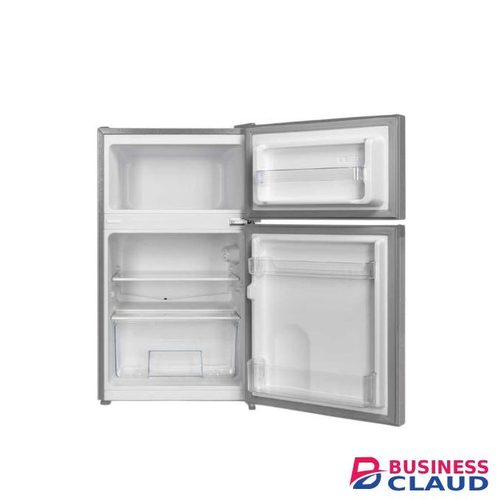 AILYONS 86 Litres Double Door Fridge ARF-87 Refrigerator - Silver Grey
