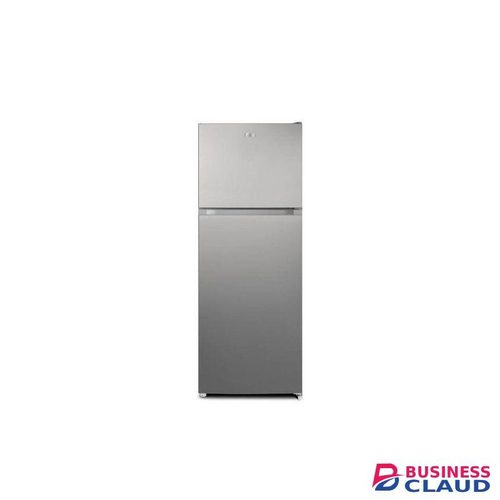 138 L FRIDGE Double Door Refrigerator Top Mounted Freezer 2 Star Energy Rating Direct Cool Deodorizer-Smell Buster - INOX LINE BRUSH