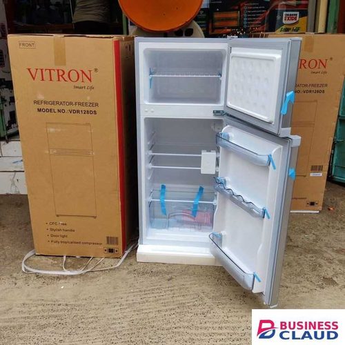 Vitron 125L Double Door Top Freezer Refrigerator