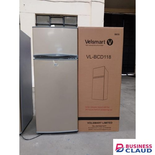 VOLSMART 118litres double door refrigerator