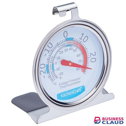 Kitchen Craft Fridge Thermometer, Stainless Steel
