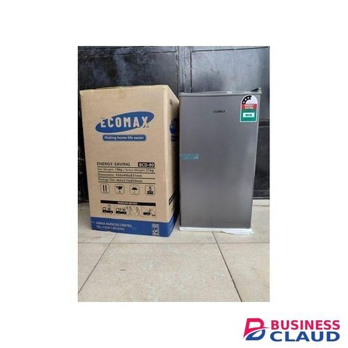 Ecomax 90 Litres Single Door Refrigerator - Dark Silver