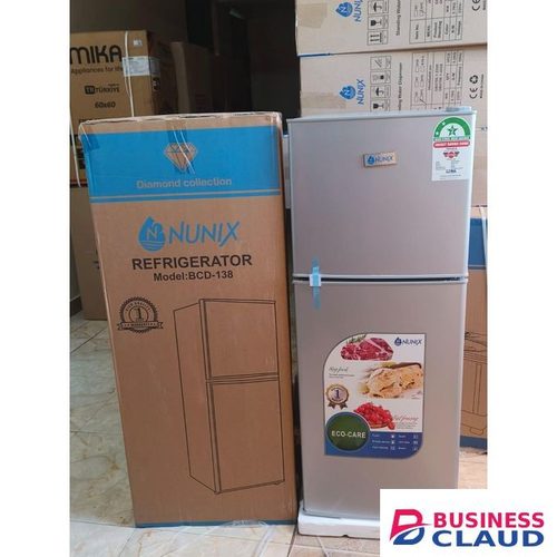 Nunix 138 Litres Double Door Refrigerator