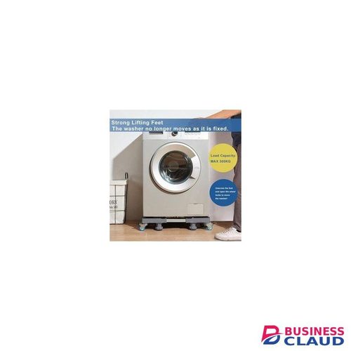 Adjustable Refrigerator Base Stand With Wheels Heavy-Duty Telescopic Stand For Washing Machines, Refrigerators & Mini Fridges