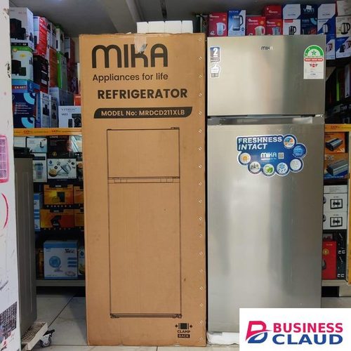 Mika Lee Double Door Refrigerator 211l
