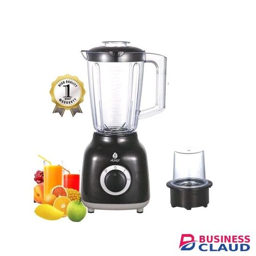 Nunix 2 in 1 blender with 1.5 litres jug,350w +Free gifts Tv Guard/Fridge guard