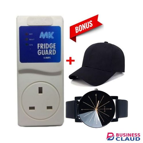 MK Quality Fridge Guard + Free Cap+ Watch
