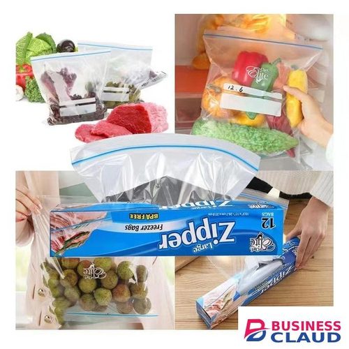 Re-usable Fridge zipper bags 2kgs - 12pcs