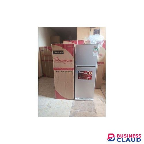 Ramtons RF/173, 2 Door Direct Cool Fridge, 128 Litres - Silver