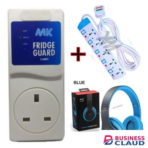 MK Fridge Guard+5Way Extension+P47 Headphone