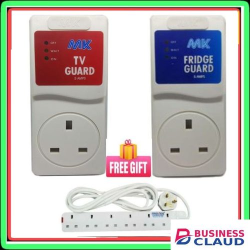 MK TV GUARD, FRIDGE GUARD & FREE 6 Way Extension