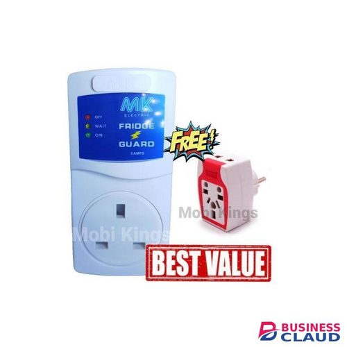 MK Fridge Guard - Surge Protector + FREE Gift Travelling adapter