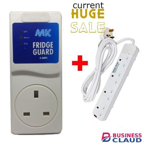 Power King 4 Way Power King Extension + Free FRIDGE Guard