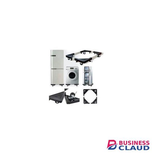 Expandable Adjustable Fridge Stand Washing Machine Cooker Stand With Lockable Wheels
