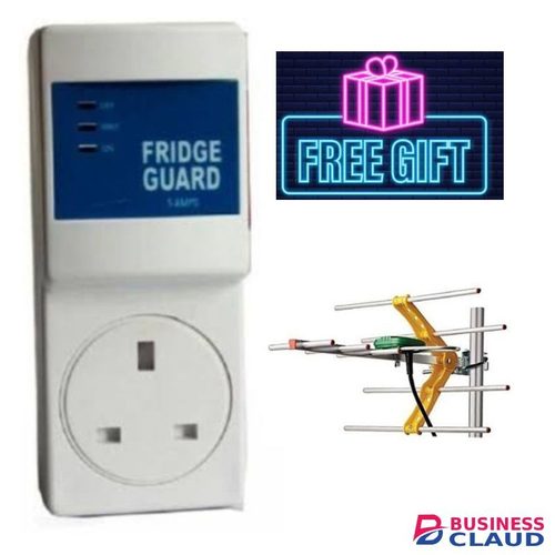 MK Electronics Fridge Guard. Surge Protector.White.free Gift