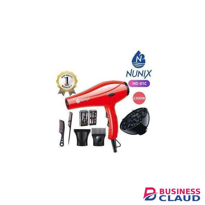 Nunix Blow Dry Hair Dryer, Blowdry