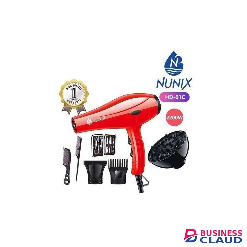 Nunix Saloon Blow Dry Hair Dryer