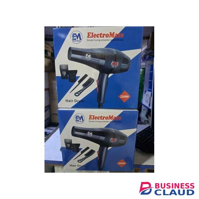 Em Electromate Hair Dryer Brodry