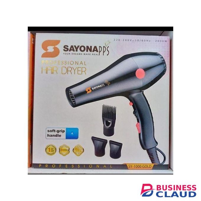Sayona Professional Hair Dryer Hand Blow Dry