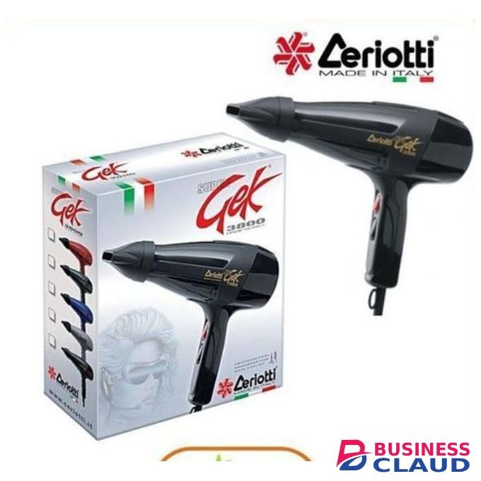Gek 3800 professional Blowdry Hair Dryer Black.