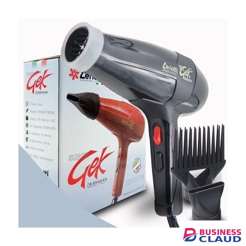 Ceriotti Gek Hair Dryer Blow 3800 Straightener