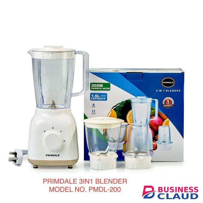 Primdale blender, 3 in 1 food processor, kitchen blender set