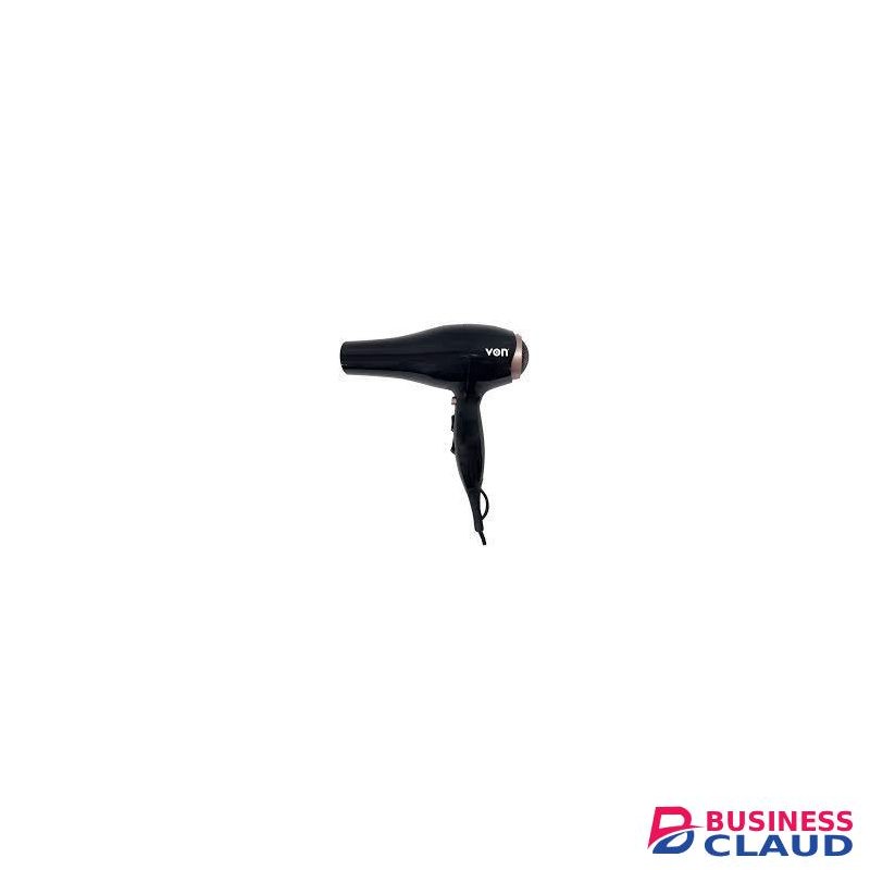 VON Professional Hair Dryer – 2000W, Black