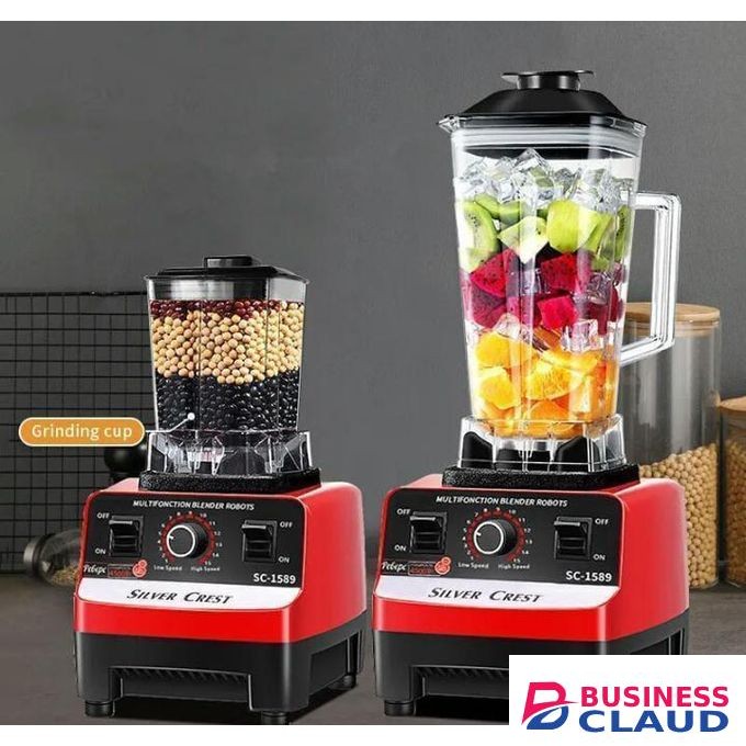 SILVERCREST GERMANY Heavy Duty Commercial Blender 2 Jars-Blender and Grinder Jars