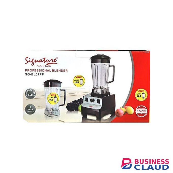 Signature Professional Blender, Countertop Blender,Blender for kitchen Max 2000W High Power Home and Commercial Blender