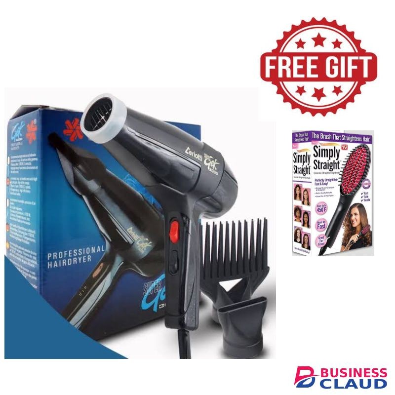 Ceriotti HAIR DRYER >>BLOW DRY SUPER GEK >free Gift